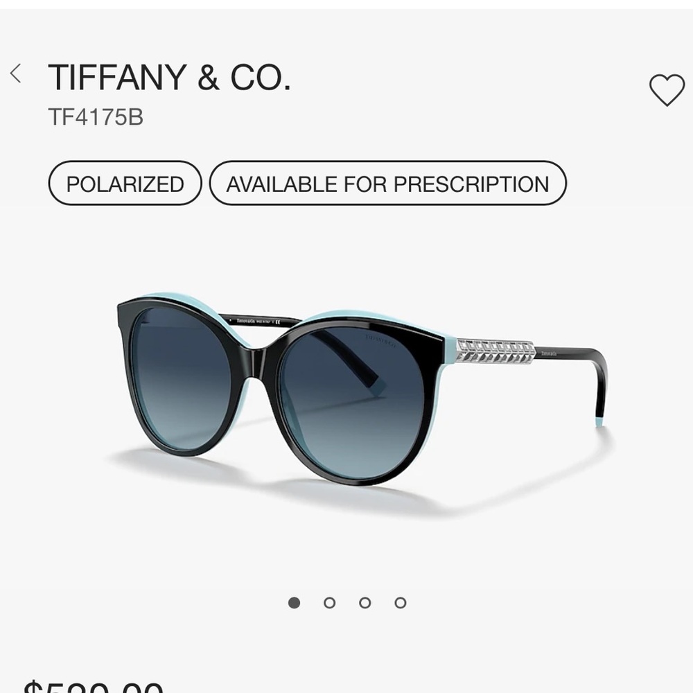 Tiffany & Co Sunglasses. NEVER USED